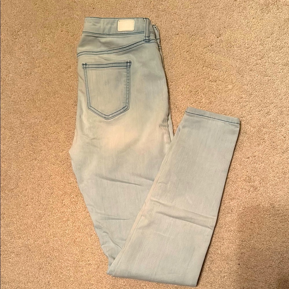 Celebrity Pink Juniors Mid Rise Skinny Ankle Jeans